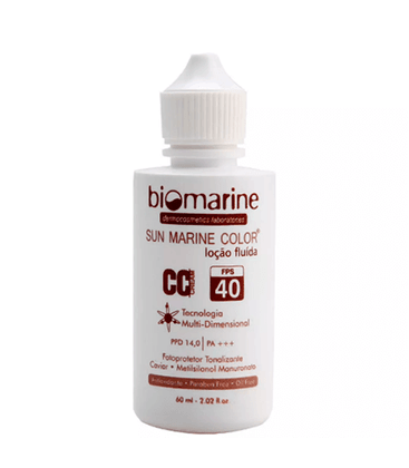 Biomarine Sun Marine Color CC Cream FPS 40 60ml - 93 Natural