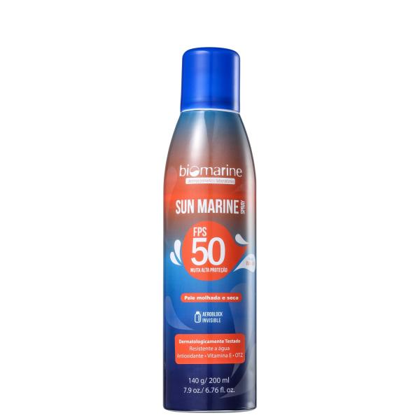 Biomarine Sun Marine FPS 50 - Protetor Solar em Spray 200ml