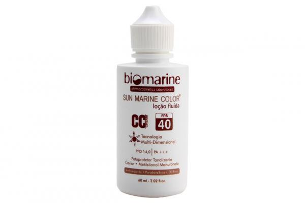 Biomarine Sun Marine FPS40 CC Cream Loção Fluída Bege 60ml