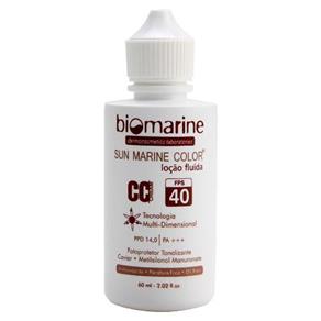 Biomarine Sun Marine Fps40 Cc Cream Loção Fluída Bege