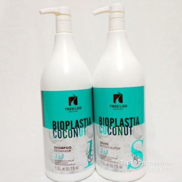Bioplastia Coconut 100 Vegano Lancamento Tree Liss - Tree Liss Profissional