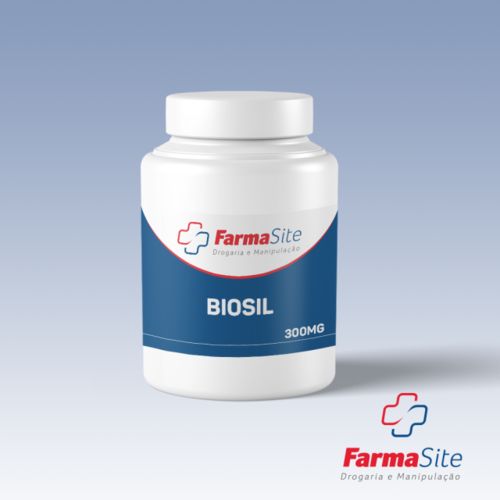 Biosil 300mg com 30 Cápsulas - Pele, Unhas e Cabelos Mais Fortes