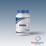 Biosil 520mg com 30 cápsulas - Pele, unhas e cabelos mais fortes