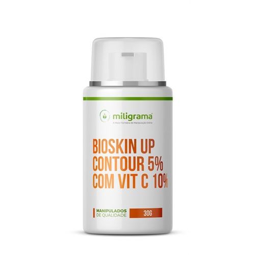 Bioskin Up Contour 5% com Vit C 10% 30G Anti-Olheiras e Antiage - 30G