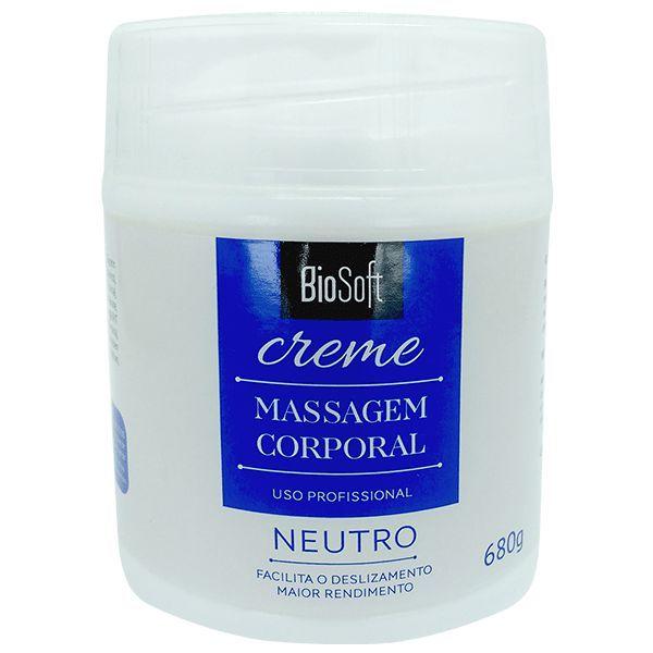 Biosoft Creme de Massagem Corporal Neutro - Bio Soft