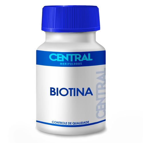 Biotina 10mg/ 30 Cápsulas - Cabelos, Peles e Unhas