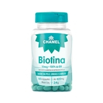 Biotina 400mg 60 cápsulas - Chamel