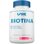 Biotina 5mg 60 Cáps Unicpharma