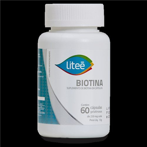 Biotina 60 Cápsulas Liteé