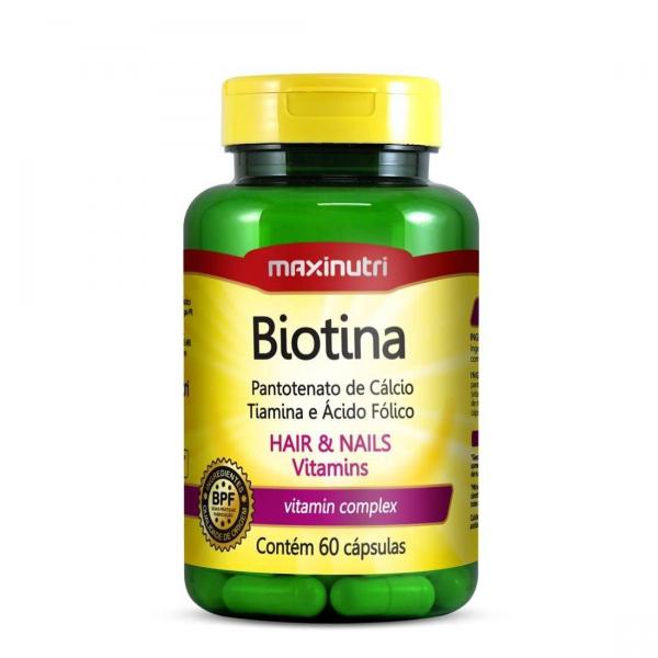 Biotina 60 Cápsulas - Maxinutri