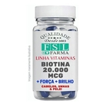 Biotina Ultra 20.000mcg - Importada - 240 Capsulas