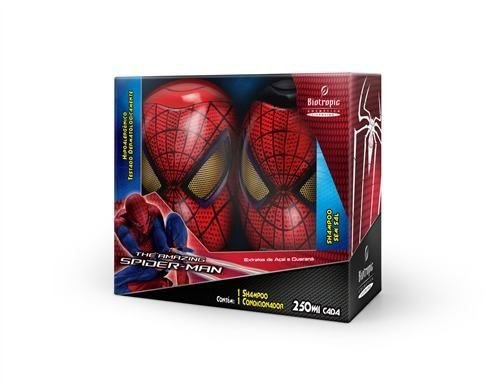 Biotropic Spider Man Shampoo + Condicionador 250ml (Kit C/06)