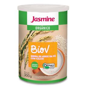 Biov Bebida de Arroz em Pó Cálcio 300g - Jasmine