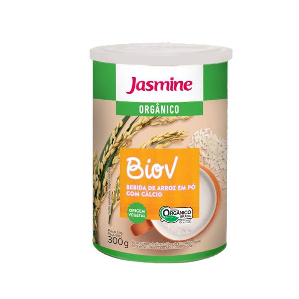 BioV Bebida de Arroz em Pó + Cálcio 300g Jasmine