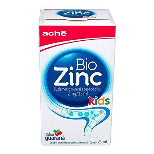 Biozinc Kids Solução Oral Sabor Guaraná 2mg/mL 75mL