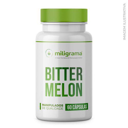 Bitter Melon (Melão de São Caetano) 500mg Cápsulas - 60 Cápsulas