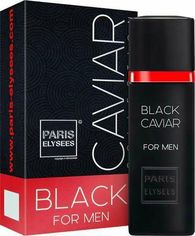 Black Caviar For Men Eau de Toilette Paris Elysees 100ml - Perfume Masculino