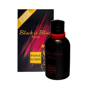 Black Is Black Paris Elysees Eau de Toilette Perfumes Masculinos - 100ml