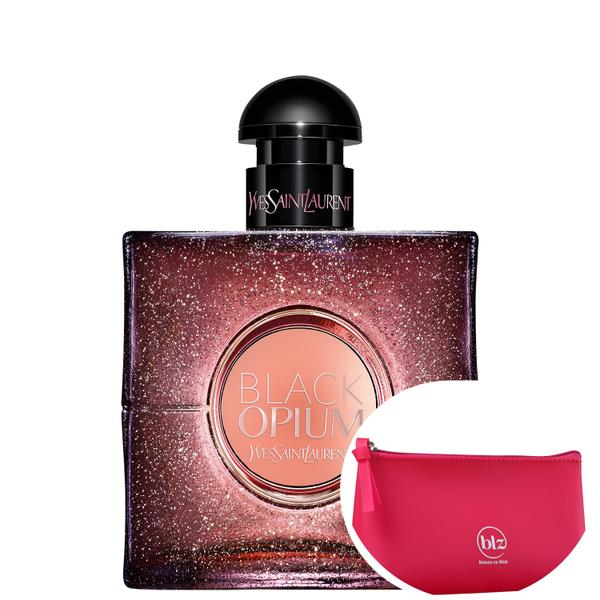 Black Opium Glow Yves Saint Laurent EDT - Perfume Feminino 50ml+Beleza na Web Pink - Nécessaire