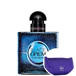 Black Opium Intense Yves Saint Laurent EDP - Perfume Feminino 30ml+Beleza na Web Roxo - Nécessaire