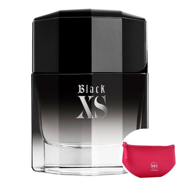 Black XS Paco Rabanne Eau de Toilette - Perfume Masculino 100ml+Beleza na Web Pink - Nécessaire