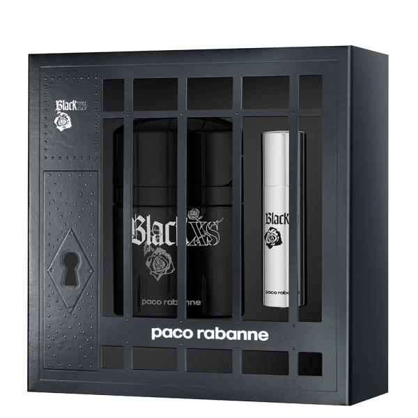 Black XS Paco Rabanne - Masculino - Eau de Toilette - Perfume + Miniatura
