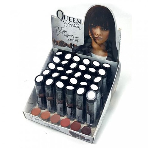 Blister com 30 Batons Cremoso Tons Chocolate Queen