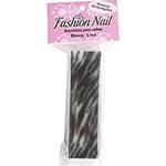 Bloco Lixa Fashion Nail Zebra