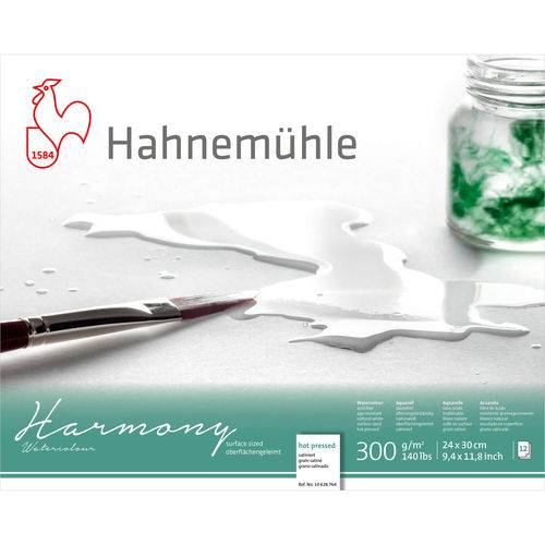 Bloco Pintura Hahnemuhle Harmony 24x30cm 300gr Hp 12fls