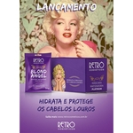 Blond Angel Máscara Matizadora Platinum Retrô Cosméticos 1 Sache 30 Gr