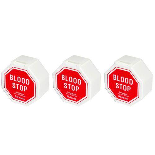 Blood Stop Curativo Antisséptico C/200 (kit C/03)