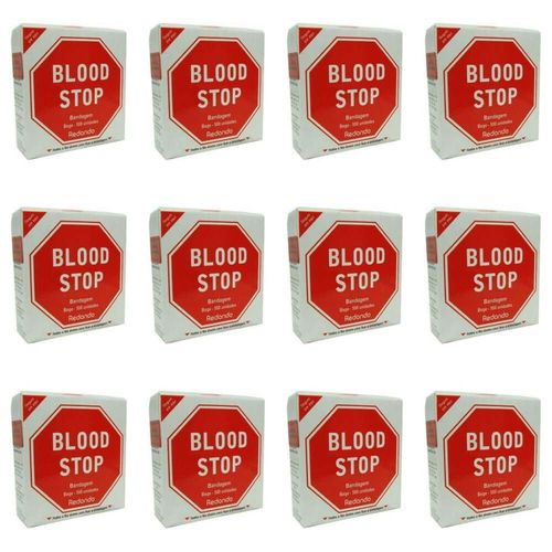Blood Stop Curativo Antisséptico C/500 (kit C/12)