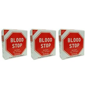 Blood Stop Curativo Antisséptico com 500 - Kit com 03