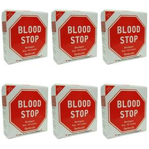 Blood Stop Curativo Antisséptico com 500 - Kit com 06