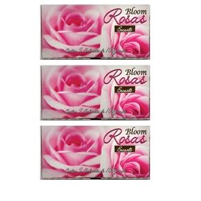 Bloom Rosas Encanto Sabonetes 2x100g - Kit com 03
