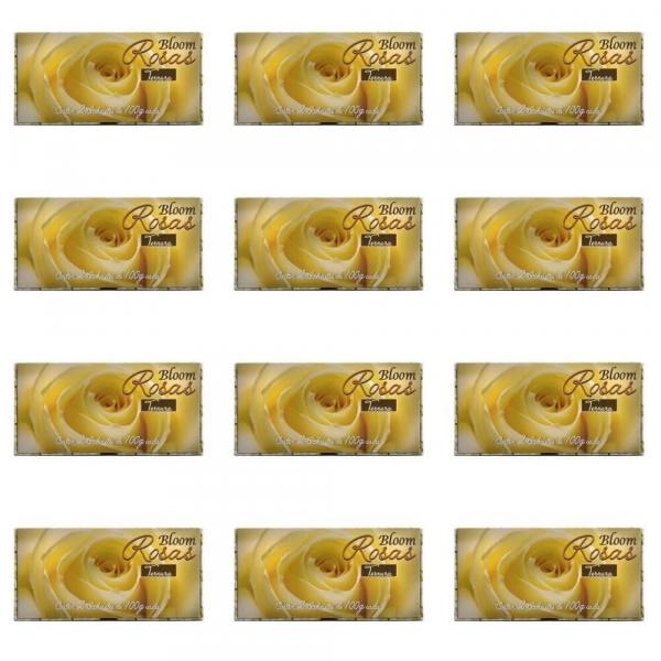 Bloom Rosas Ternura Sabonetes 2x100g (Kit C/12)