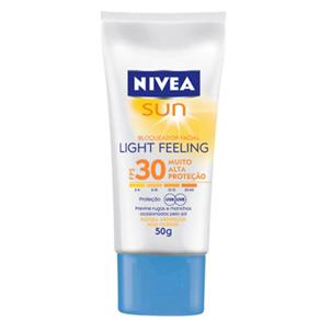 Bloqueador Solar Facial Nivea Sun Light Feeling Fps 30