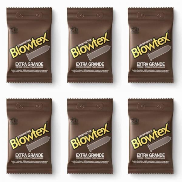 Blowtex Preservativo Premium Extra Grande C/3 (Kit C/06)