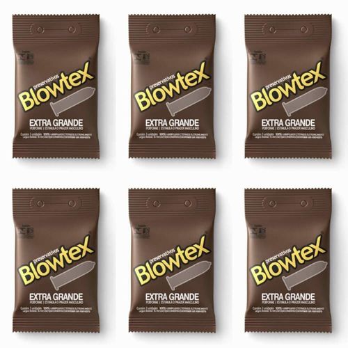 Blowtex Preservativo Premium Extra Grande C/3 (kit C/06)