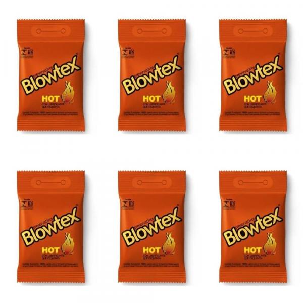 Blowtex Preservativo Premium Hot C/3 (Kit C/06)