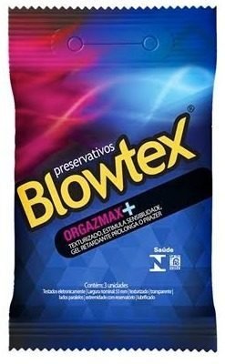 Blowtex Preservativo Premium Orgazmax C/3 - Cod 1191