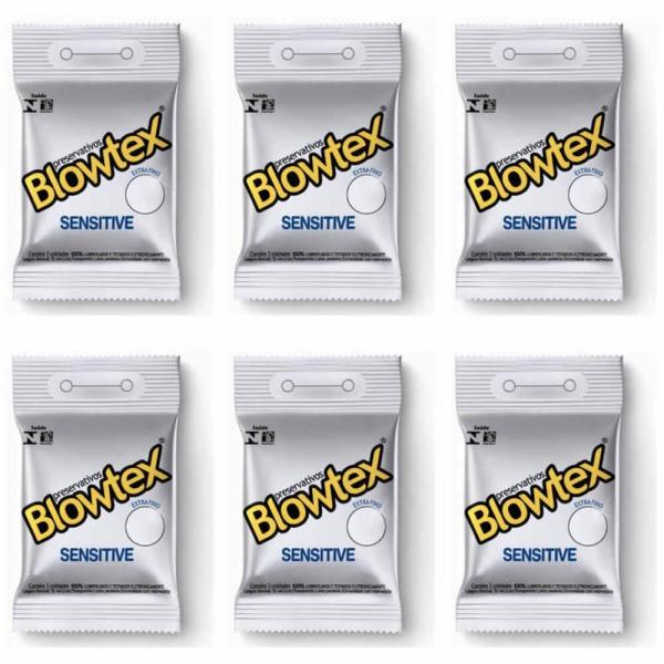 Blowtex Preservativo Premium Sensitive C/3 (Kit C/06)