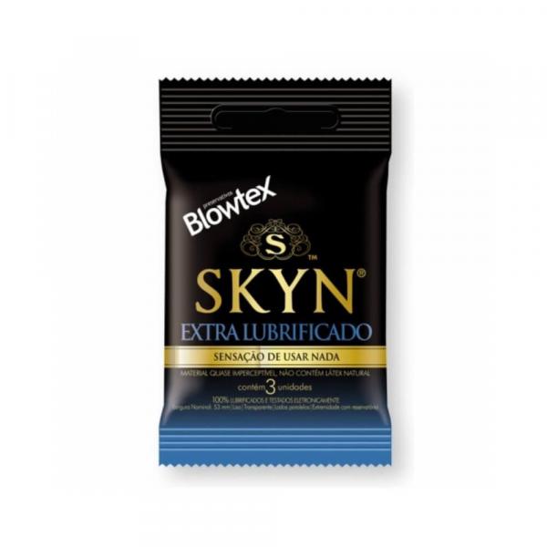 Blowtex Preservativo Skin Extra Lub C/3