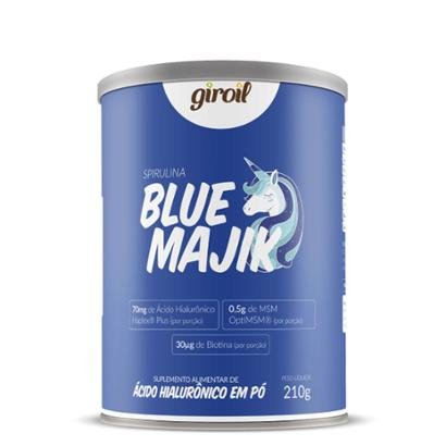 Blue Majik Spirulina Ácido Hialurônico e MSM 210g Giroil