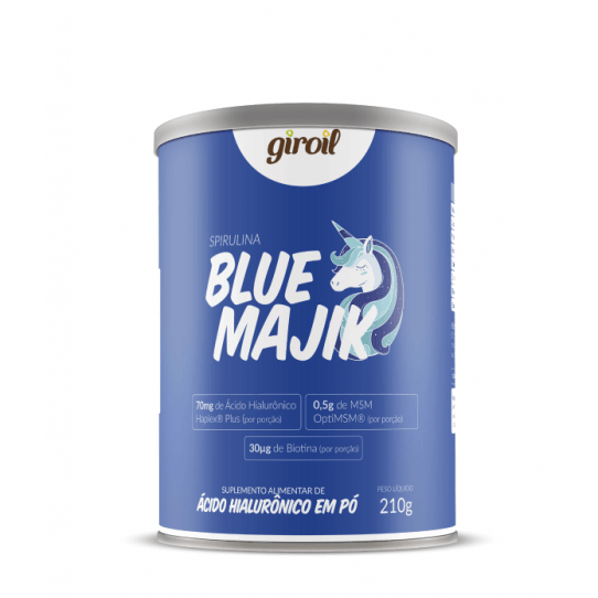 Blue Majik (Suplemento de Ácido Hialurônico e MSM) 210g - Giroil