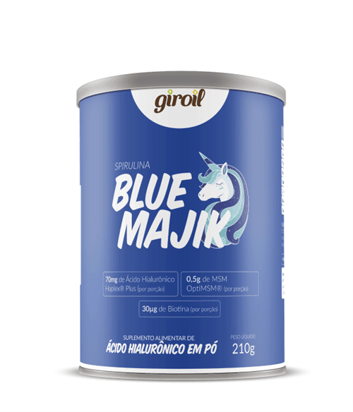 Blue Majik (Suplemento de Ácido Hialurônico e Msm) 210G