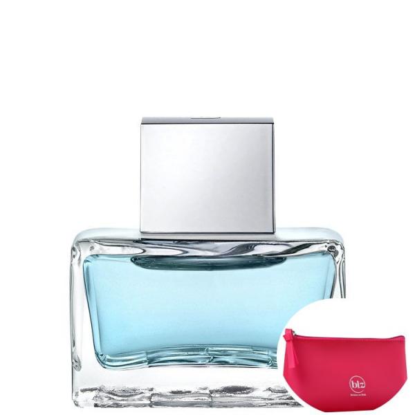 Blue Seduction Antonio Banderas EDT - Perfume Feminino 50ml+Beleza na Web Pink - Nécessaire