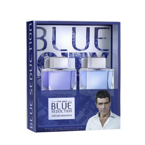 Blue Seduction Antonio Banderas - Masculino - Eau de Toilette - Perfume + Loção Pós Barba