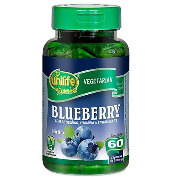 Blueberrry 60 Cápsulas Unilife