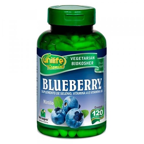 Blueberry 120 Cápsulas - Unilife